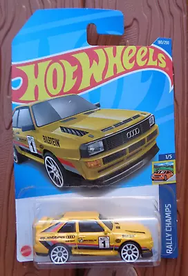 Buy Hot Wheels '84 Audi Sport Quattro Toy Car Diecast 1:64 With Original Box • 3.99£