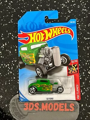 Buy FORD 32 FLAMES GREEN Hot Wheels 1:64 **COMBINE POSTAGE** • 3.95£
