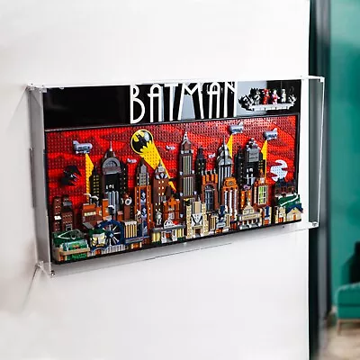 Buy Acrylic Wall Display Case For The LEGO Batman: The Animated Series Gotham City • 84.99£