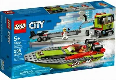 Buy Lego City 60254 - Race Boat Transporter NEW - FREE SHIPPING • 82.09£
