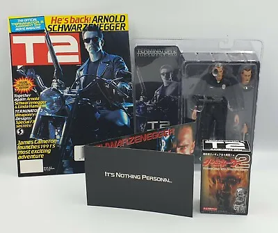 Buy Terminator 2 : T-1000 Steel Mill Version Action Figure, Magazine, Ticket + Model • 90£