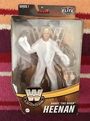 Buy Wwe Wcw Wwf Bobby The Brain Heenan Mattel Elite Legends 7 Wrestling Figure • 24.49£