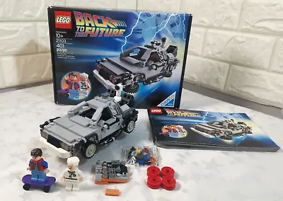 Buy Lego - 21103 The DeLorean Time Machine CUUSOO -100% Complete/Figures/Parts Boxed • 99.99£