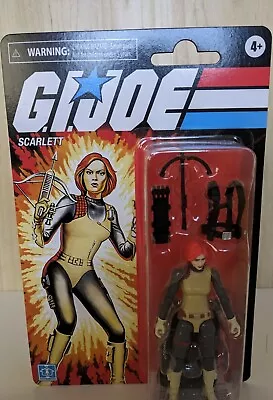 Buy G.I. Joe Retro Collection Figure Scarlett Hasbro Pulse • 44.99£