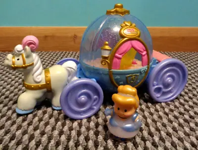 Buy Fisher Price Little People Disney Cinderella Light & Sound Carriage • 11.50£