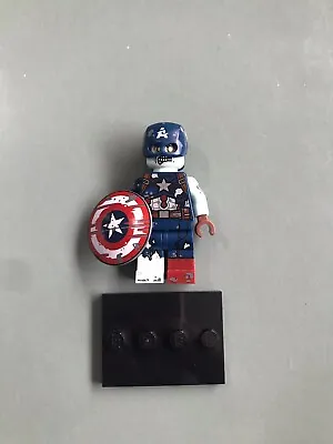 Buy LEGO Minifigure - Marvel Studios Series - Zombie Captain America 71031-9 NEW • 8.99£