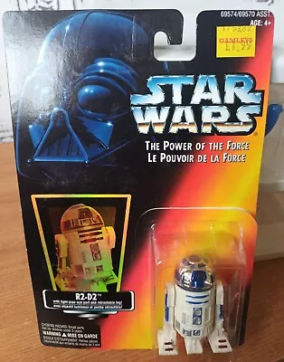 Buy Vintage Star Wars The Power Of The Force R2-D2 In Original Open Pack Kenner 1995 • 4£