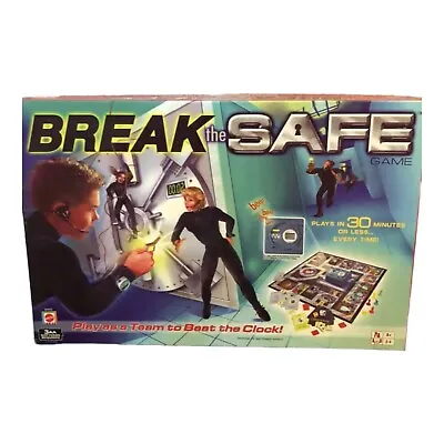 Buy Break The Safe Board Game 2003 Electronic Safe-Tested And Works Missing 1 Card • 23.68£