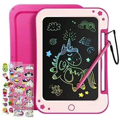 Buy Kids Toys For 2 3 4 5 6 Years Old Boys Girls Gifts 8.5  LCD Writing Age 3-8 Pink • 12.89£