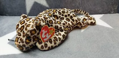 Buy Ty Beanie Babies Freckles The Spotted Leopard Plush Soft Toy With Tag 8  1996  • 6£
