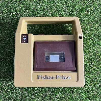 Buy Vintage 1980s FISHER PRICE Toy Brown Cassette Player  Recorder - Untested • 19.99£
