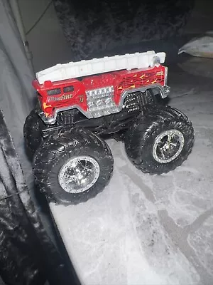 Buy Hot Wheels Monster Jam Truck 5 Alarm Fire Truck 1:64 • 10.99£