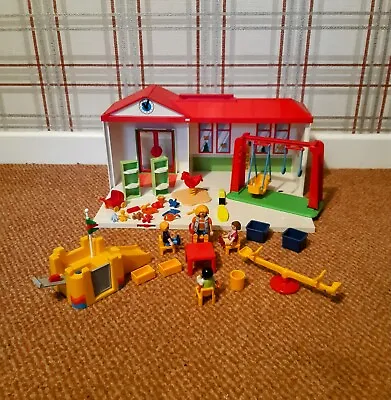 Buy Playmobil  5606 Takealong School Nursery And Playground Complete • 18£