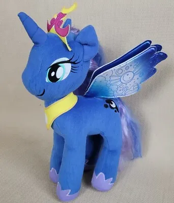 Buy My Little Pony Movie Princess Luna 14  Plush Toy Unicorn Blue Wings 2017 Hasbro • 10.95£