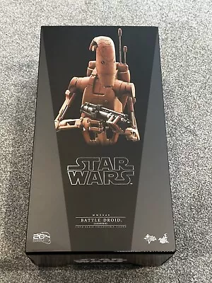 Buy Hot Toys Star Wars Attack Of The Clones Geonosis Battle Droid MMS649 Pre Owned • 185£