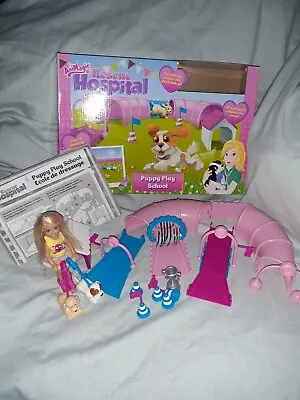 Buy Animagic Rescue Hospital Puppy Play School With Barbie's Sister Chelsea Doll • 12.99£