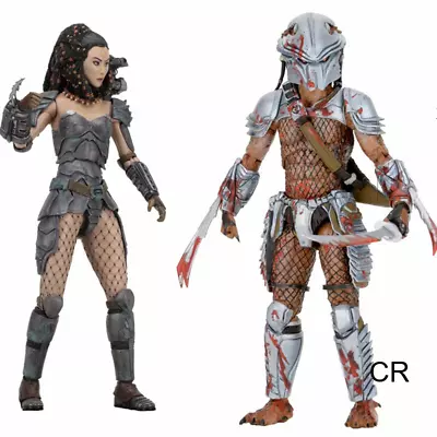Buy NECA The Predator Battle 18 Waves Female Predator Elder Snake Iron Blood Model • 28.79£