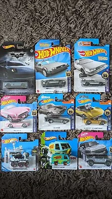 Buy Hotwheels Movie Car Bundle Including Back To The Future And Barbie • 24.99£