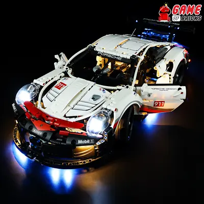 Buy LED Light Kit For Porsche 911 RSR - Compatible With LEGO® 42096 Set (Remote) • 44.67£