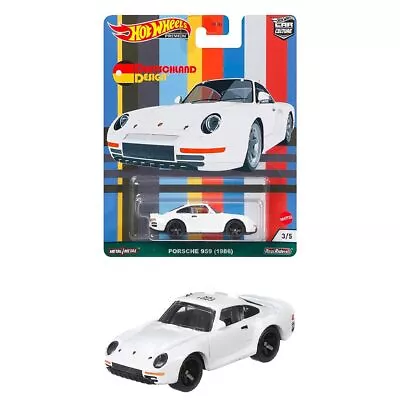 Buy Hot Wheels Premium Porsche 959 (1986) Deutschland Design 1:64 Diecast Car • 8.95£