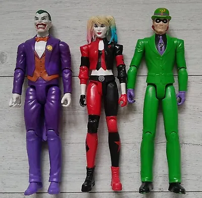 Buy Mattel DCU 12  Action Figures X 3 Joker, Riddler, Harley Quinn • 15£