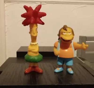 Buy 2 Simpsons Burger King Toys, Nelson / Sideshow Bob, 2001 • 7£