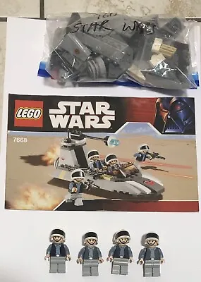 Buy Lego 7668 Star Wars Rebel Scout Speeder Complete With Instructions • 17.89£