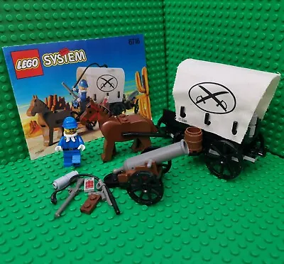 Buy ⭐LEGO Western - Cowboys Weapons Wagon Vintage 1996 Complete Figure & Manual 6716 • 55.99£
