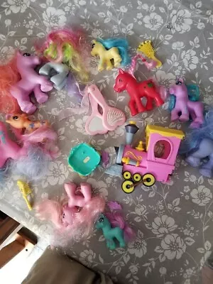 Buy My Little Pony Toys - All Items Included. Ponies And Train Included. • 2.50£