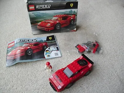Buy Lego Ferrari F40 Competizione Speed Champions Set 75890 100% Complete Box & Inst • 14.99£
