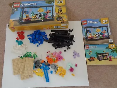 Buy Lego 31122 Creator 3 In 1 Fish Tank NOT COMPLETE SPARES OR ADD ON • 10£