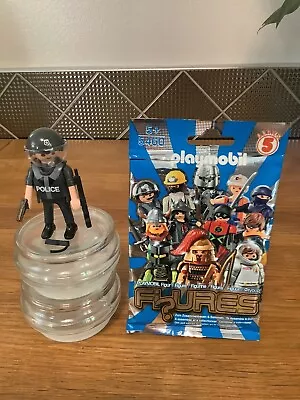Buy Playmobil Figure Police Officer Series 5 5460 - Special Forces - Police Station • 5£