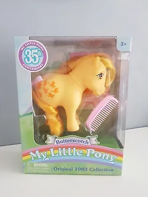 Buy My Little Pony 35th Anniversary - Original 1983 Collection 'Butterscotch'. • 25£