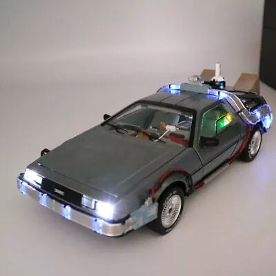 Buy Hot Wheels 1/18 Super Elite Back To The Future Time Machine WITH LIGHT & SOUND • 299£
