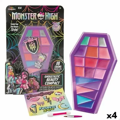 Buy Children's Make-up Set Monster High Feeling Fierce 10 X 16,5 X 2 Cm 4 Units • 74.74£