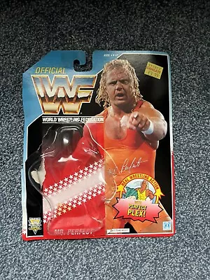 Buy WWF Hasbro Card And Bubble Mr Perfect • 19.99£