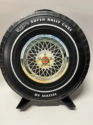 Buy Vintage 1968 Hot Wheels Wheel Shaped 24 Car Super Rally Carrying Case • 24.54£