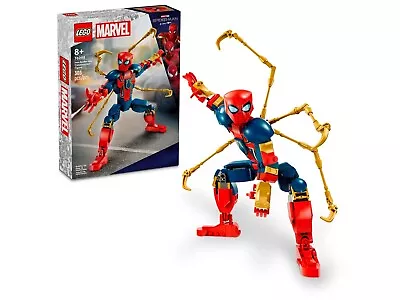 Buy LEGO Marvel Super Heroes Iron Spider-Man Construction Figure (76298) NEW • 22.95£