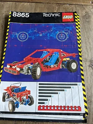 Buy Lego   !! Instructions  Only !! For Technic 8865 Testcar • 6.99£