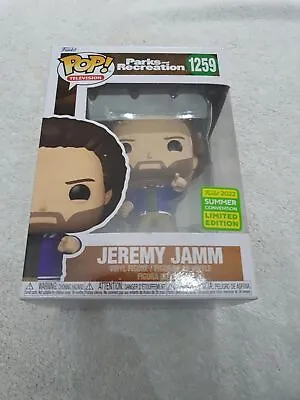 Buy Funko Pop! Television, Parks And Recreation, Jeremy Jam, Summer Convention #1259 • 18.89£
