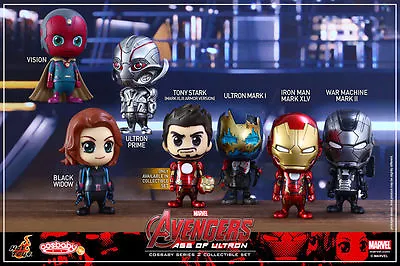 Buy Hot Toys Cosbaby Marvel Avengers Age Of Ultron Series 2. 7-Figure Box Set *RARE • 84.99£