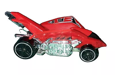 Buy Hot Wheels Turbo Rooster 2017 Fantasy Diecast Car Used Red Silver See Photos • 3.20£