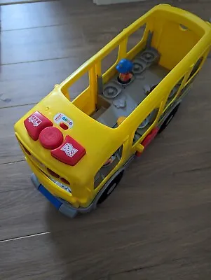 Buy Fisher-Price Pull Along Bus With Figure's  • 10£