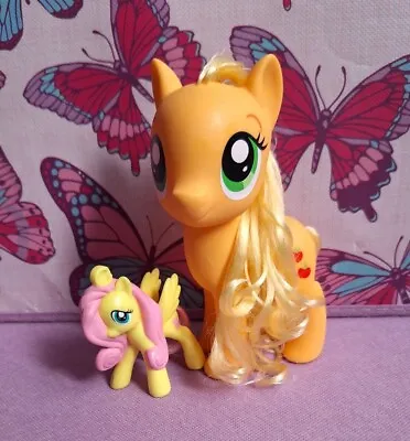 Buy My Little Pony G4 6  Applejack With Small Fluttershy.  • 5£
