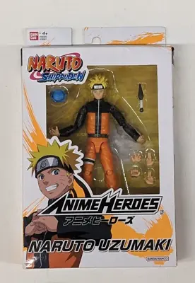 Buy New Bandai Naruto Anime Heroes 15cm Action Figure - Uzumaki Naruto • 22.99£