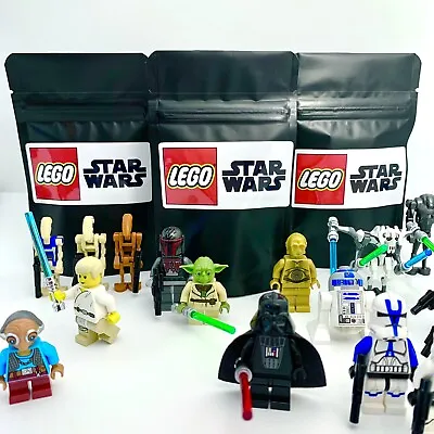 Buy LEGO Star Wars Mystery Minifigure & Accessory Blind Bag Genuine Mini Figures Set • 9.99£