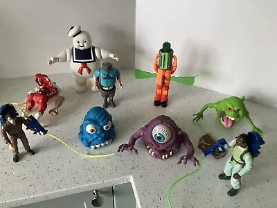 Buy The Real Ghostbusters Action Figures Vintage  Haunted Humans, Stay Puft, Slimer • 26£