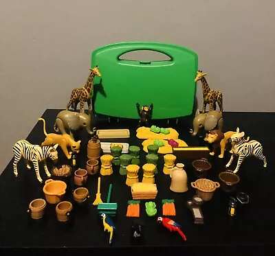 Buy Assorted Playmobil Bundle With Carry Case - Animals - Accessories - Farm • 13£