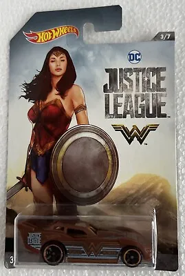 Buy New DC Comics JUSTICE LEAGUE Maximum Leeway 3/7 HOT WHEELS Toy Car WONDER WOMAN • 7.50£