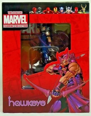 Buy The Classic Marvel Collection Hawkeye & Booklet Collectable Figurine 3.5  • 20£